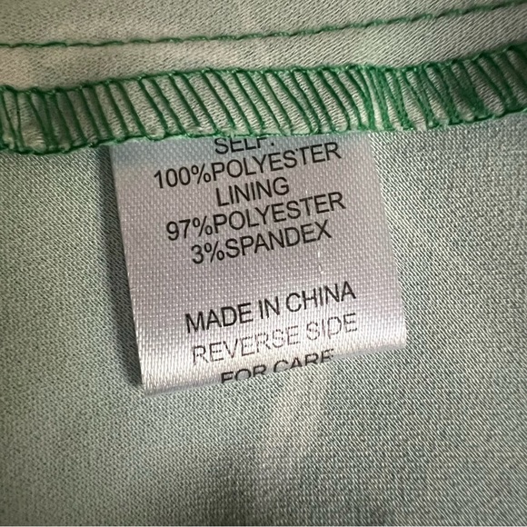 NWT Alexia Admor Emery Cap Sleeve Collared Fit & Flare Green Midi Dress 6 - Picture 13 of 16